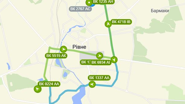 38/38А автобус Рівне