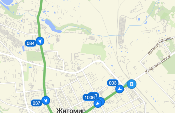 4 тролейбус Рівне маршрут