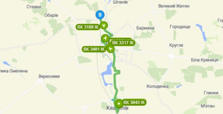 46 автобус Ровно