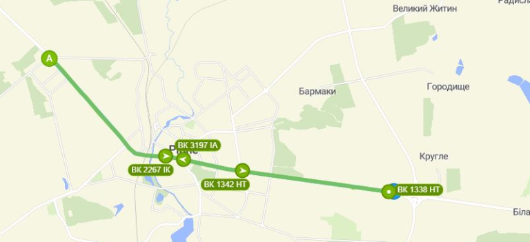 7 автобус Рівне