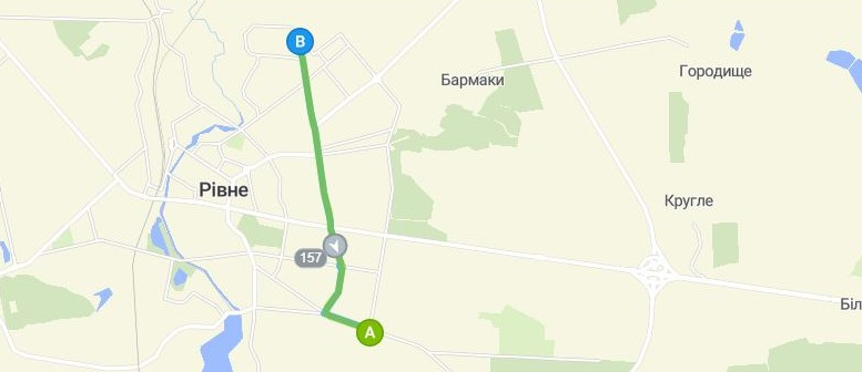9 тролейбус Рівне маршрут