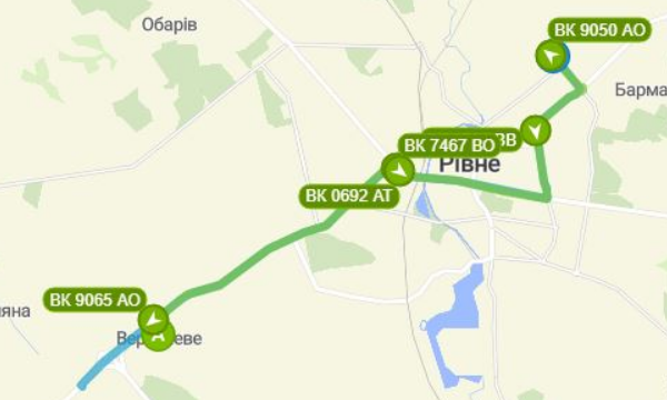 47 автобус Рівне маршрут