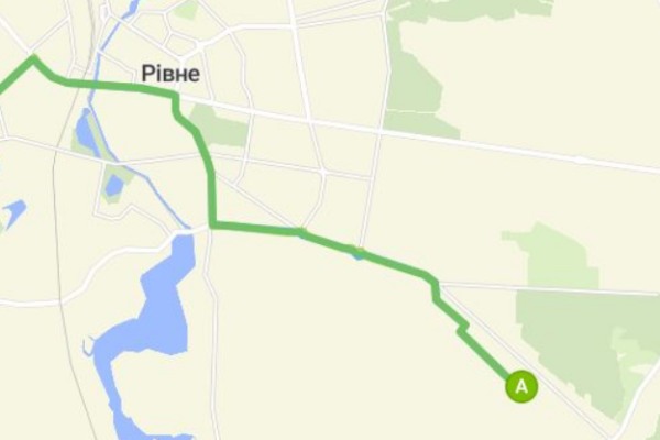 66 автобус Рівне маршрут
