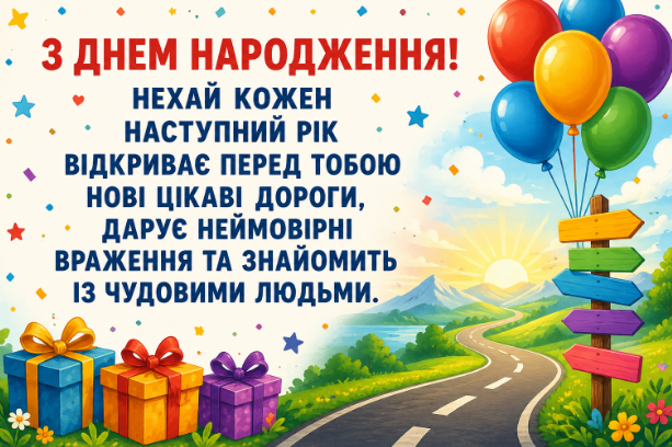 З днем народження дитини картинка